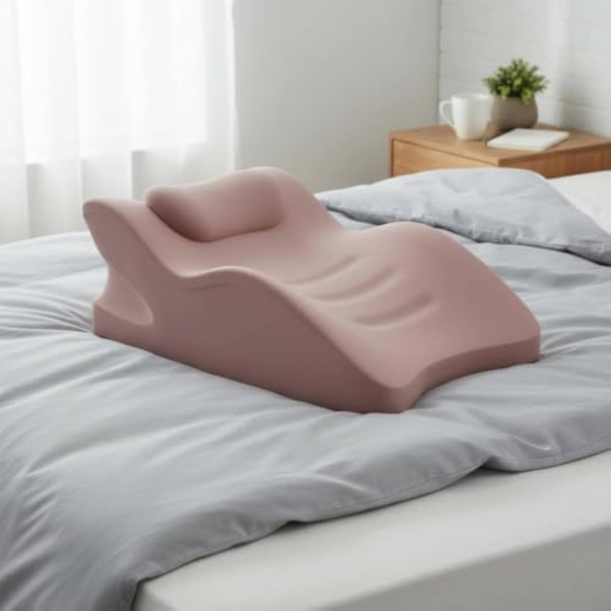 Stomach Sleeping Pillow, Multi-Functional Ergonomic Face-Down Pillow